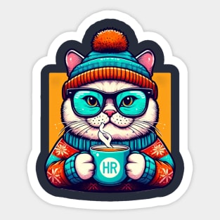 Hr Xmas Sticker